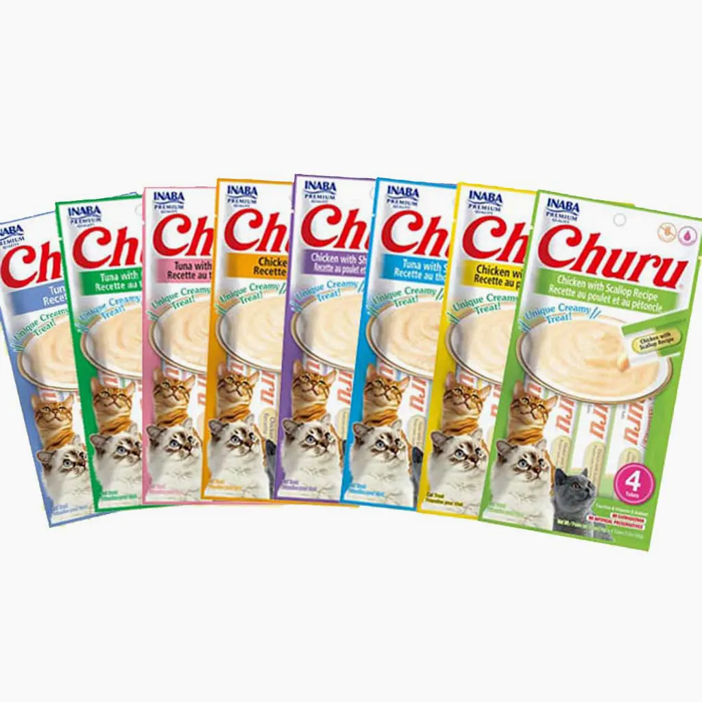 Churu snacks gatos