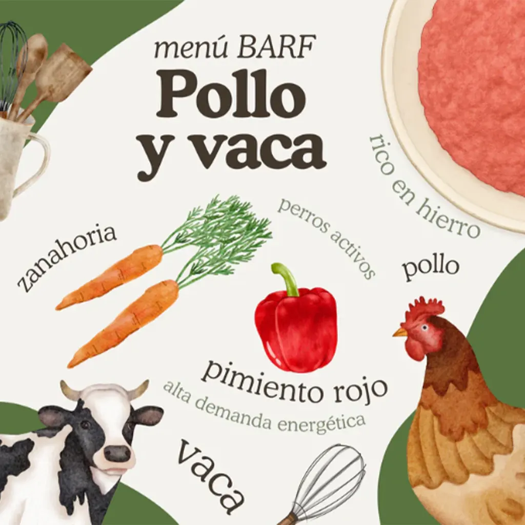 Pollo y vaca natuka