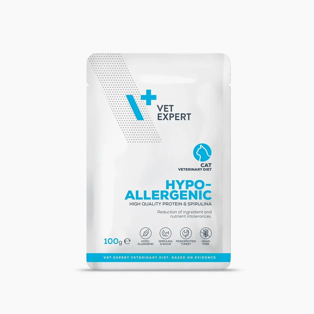 Sobre vet expert hypoallergenicwet gato